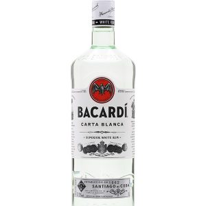 Bacardi white Rum 750ml