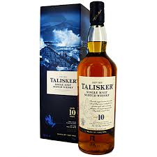 Talisker 10year old single malt 750ml