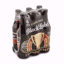 Black label 6 x 340ml bottles