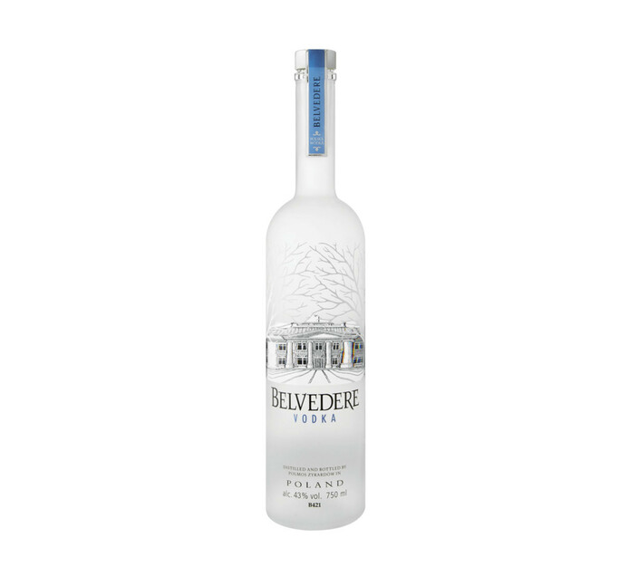 Belvedere vodka 750ml