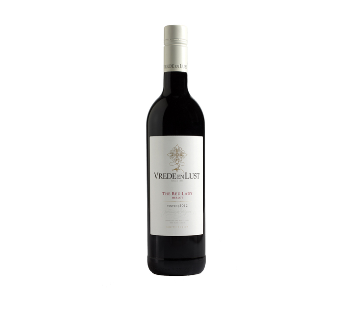 Vrede en lust Lady red Merlot 750ml